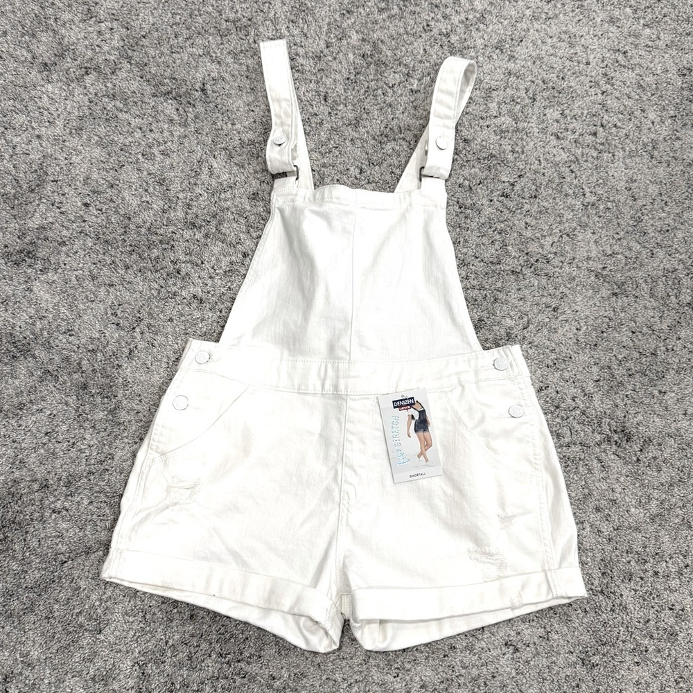 Suspenders! Denizen from Levi's White Women's Shorts